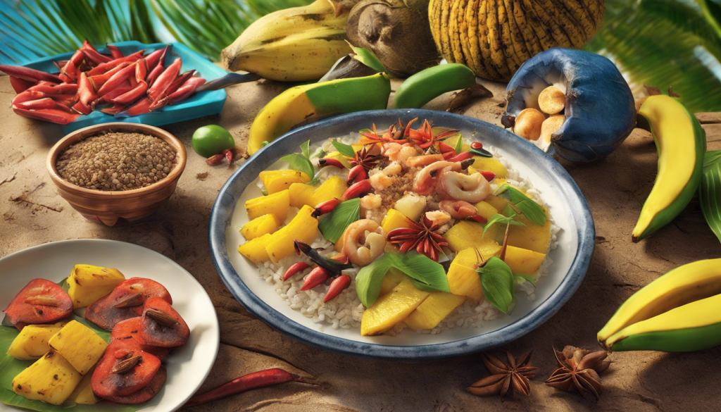 découvrez la délicieuse cuisine des caraïbes avec des saveurs exotiques et des recettes traditionnelles à base de produits locaux et d'épices parfumées.