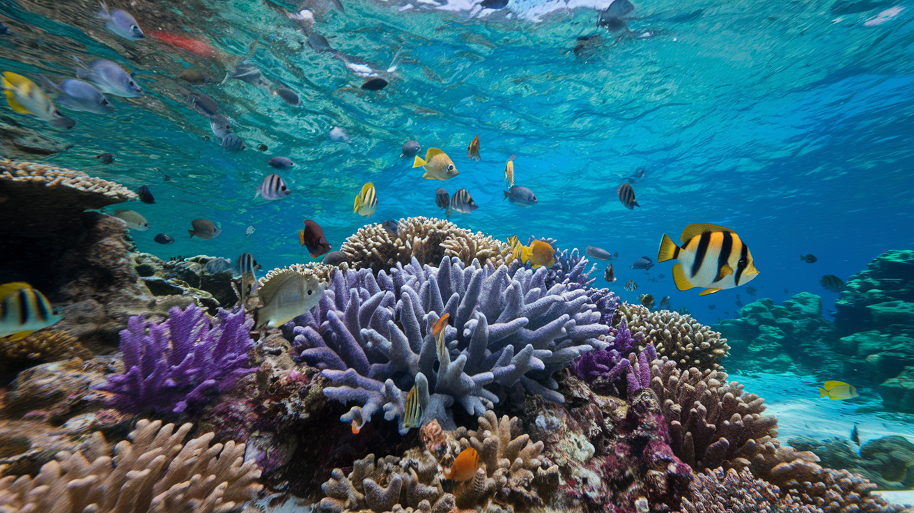 Le Bleucaraïbe : Joyau menacé des récifs coralliens antillais