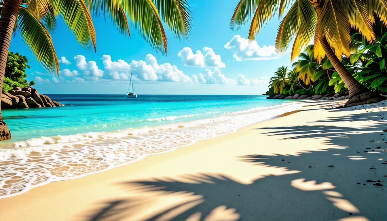 découvrez la splendeur du magnifique bleu des caraïbes, une immersion dans des eaux cristallines aux teintes envoûtantes. plongez au cœur d'un univers marin riche, où plages de sable blanc et paysages paradisiaques vous attendent pour des vacances inoubliables.