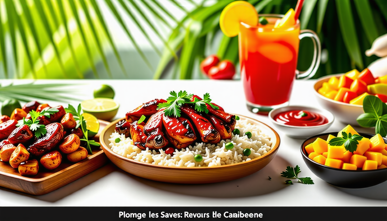 découvrez les délices de la cuisine caraïbéenne avec notre sélection de recettes authentiques. plongez dans des saveurs exotiques et apprenez à préparer des plats qui éveilleront vos papilles. un voyage culinaire inoubliable vous attend !