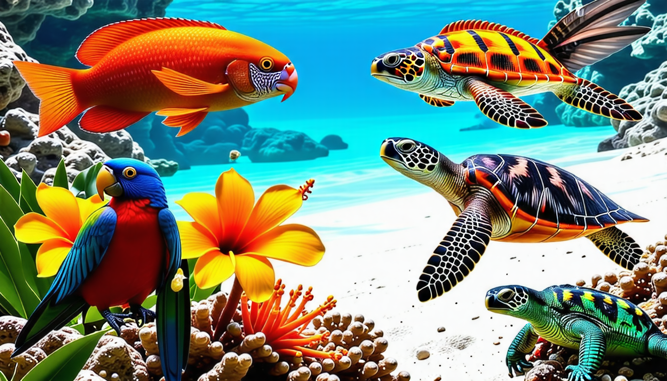 découvrez les créatures emblématiques des caraïbes à travers un voyage captivant au cœur de leur biodiversité. plongez dans un monde où la faune marine et terrestre s'épanouit, révélant des espèces uniques et fascinantes qui font la richesse des écosystèmes caribéens.