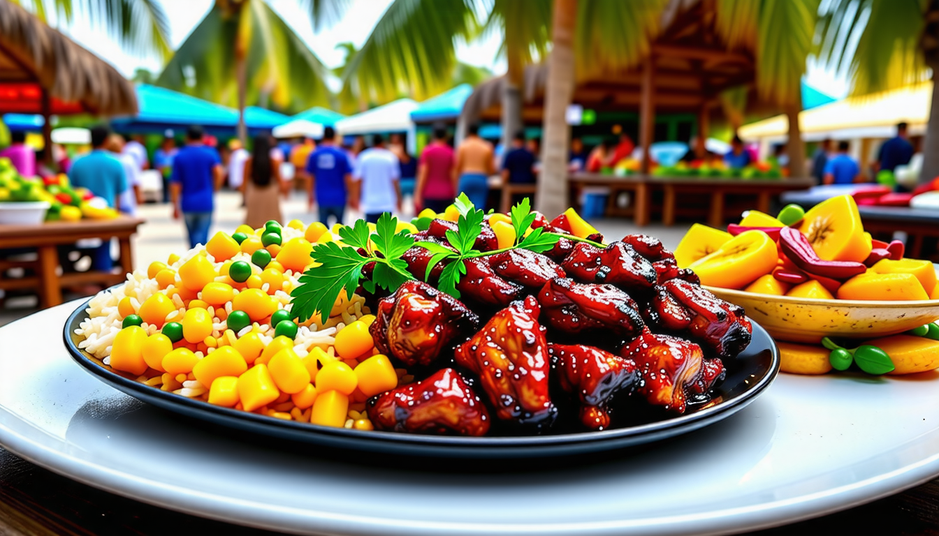 découvrez les saveurs exquises et les plats emblématiques de la cuisine caribéenne. des épices envoûtantes aux recettes traditionnelles, explorez les délices incontournables qui font la renommée de cette gastronomie riche et variée.