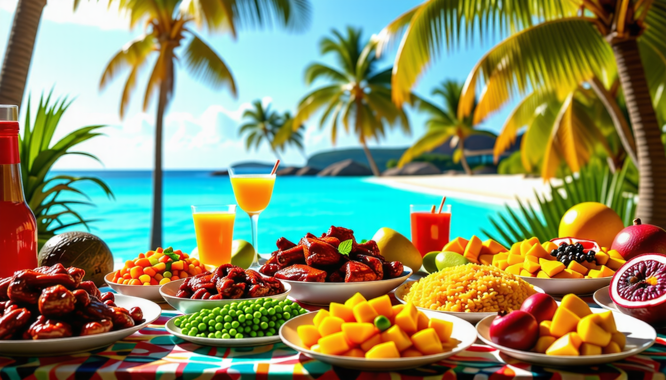 découvrez les saveurs envoûtantes de la cuisine caribéenne, une véritable invitation à un voyage culinaire plein de couleurs et d'épices. explorez des recettes authentiques, des ingrédients uniques et des traditions culinaires qui éveilleront vos papilles et vous transporteront sous le soleil des caraïbes.