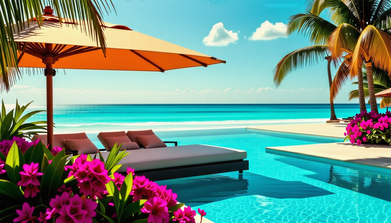 découvrez nos piscines intégrées inspirées des eaux turquoise des caraïbes. transformez votre jardin en un oasis de détente et de beauté. plongez dans un univers de luxe et de sérénité avec nos designs modernes et personnalisés.