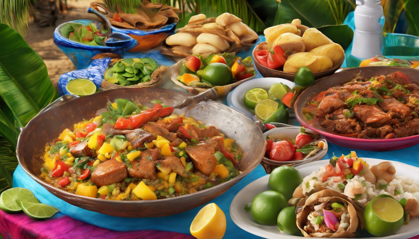 découvrez la délicieuse cuisine des caraïbes : plongez dans l'univers des plats typiques aux saveurs exotiques et envoûtantes.