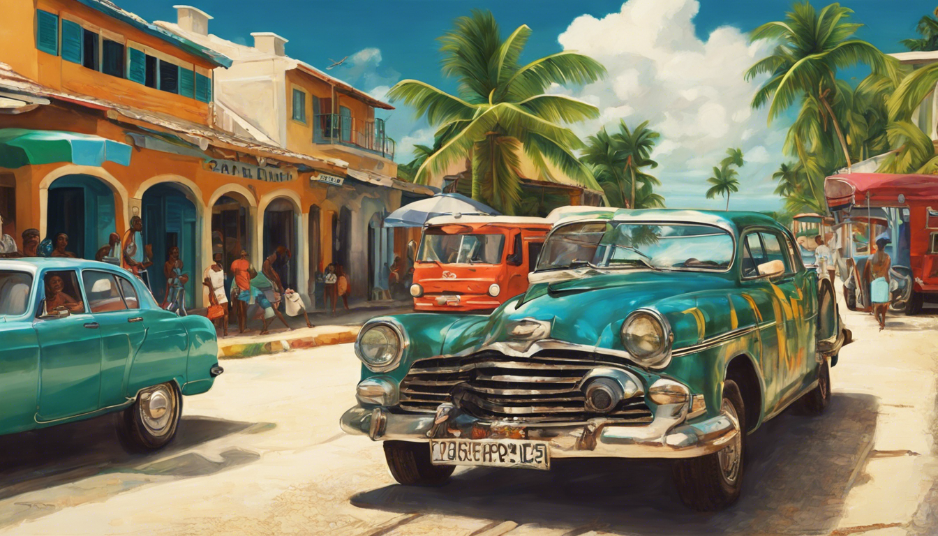 découvrez comment se déplacer facilement dans les caraïbes et profitez pleinement de votre séjour dans cette magnifique région tropicale.