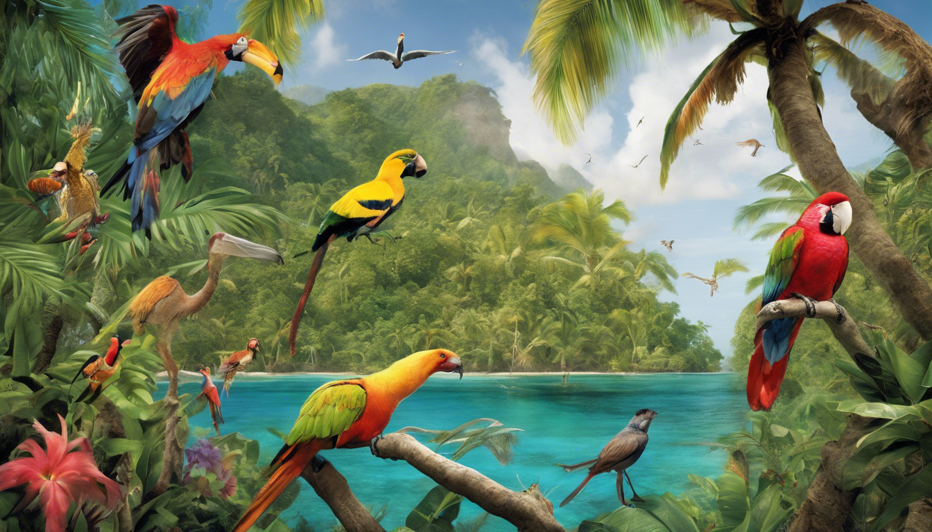 découvrez la diversité de la faune et de la flore des caraïbes lors d'une exploration inoubliable.